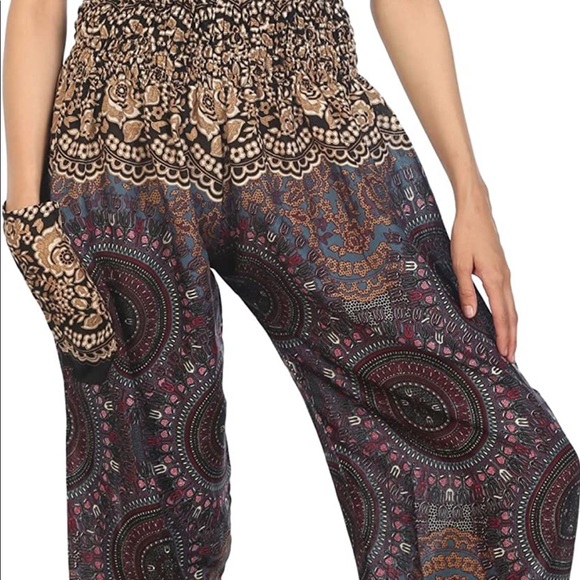 boho yoga pants